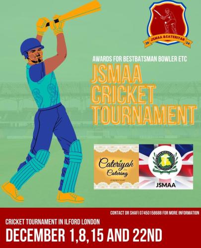 Jsmaa Cricket Tournament - Ilford, London